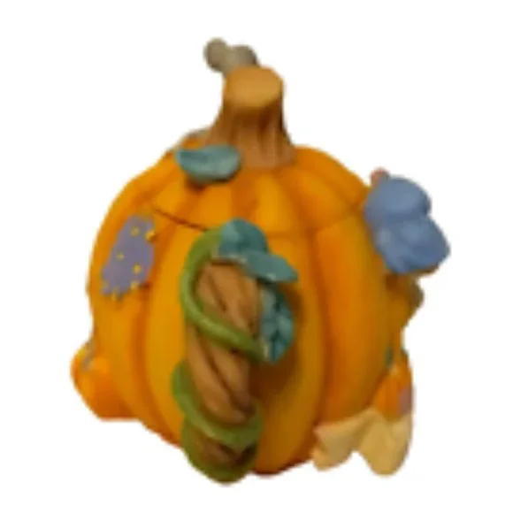 PRECIOUS MOMENTS By Enesco-October-Fall Seasonal Mini Teapot Item #608289 - Picture 7 of 11